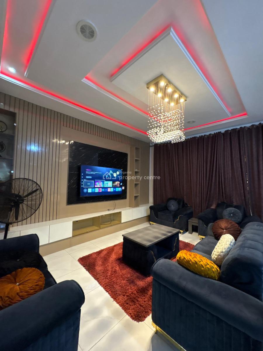 Fully Furnished  4 Bedroom Duplex Semi Detached with Personal Pool, Orchid Road Before Round About, Lekki, Lagos, Semi-detached Duplex for Rent