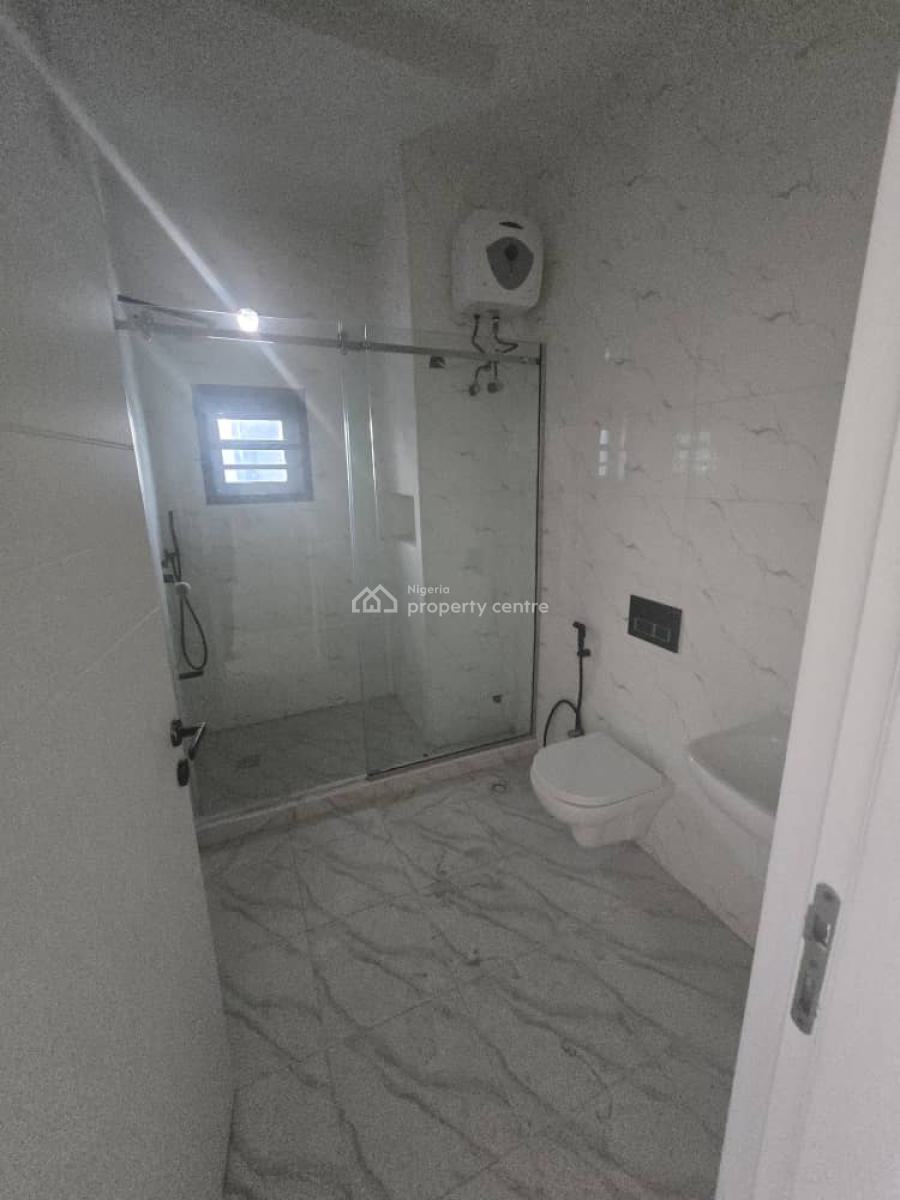 Newly Build Service 3-bedroom Flat Apartment Plus Bq  All Rooms En-sui, Lekki Phase 1, Lekki, Lagos, Flat / Apartment for Rent