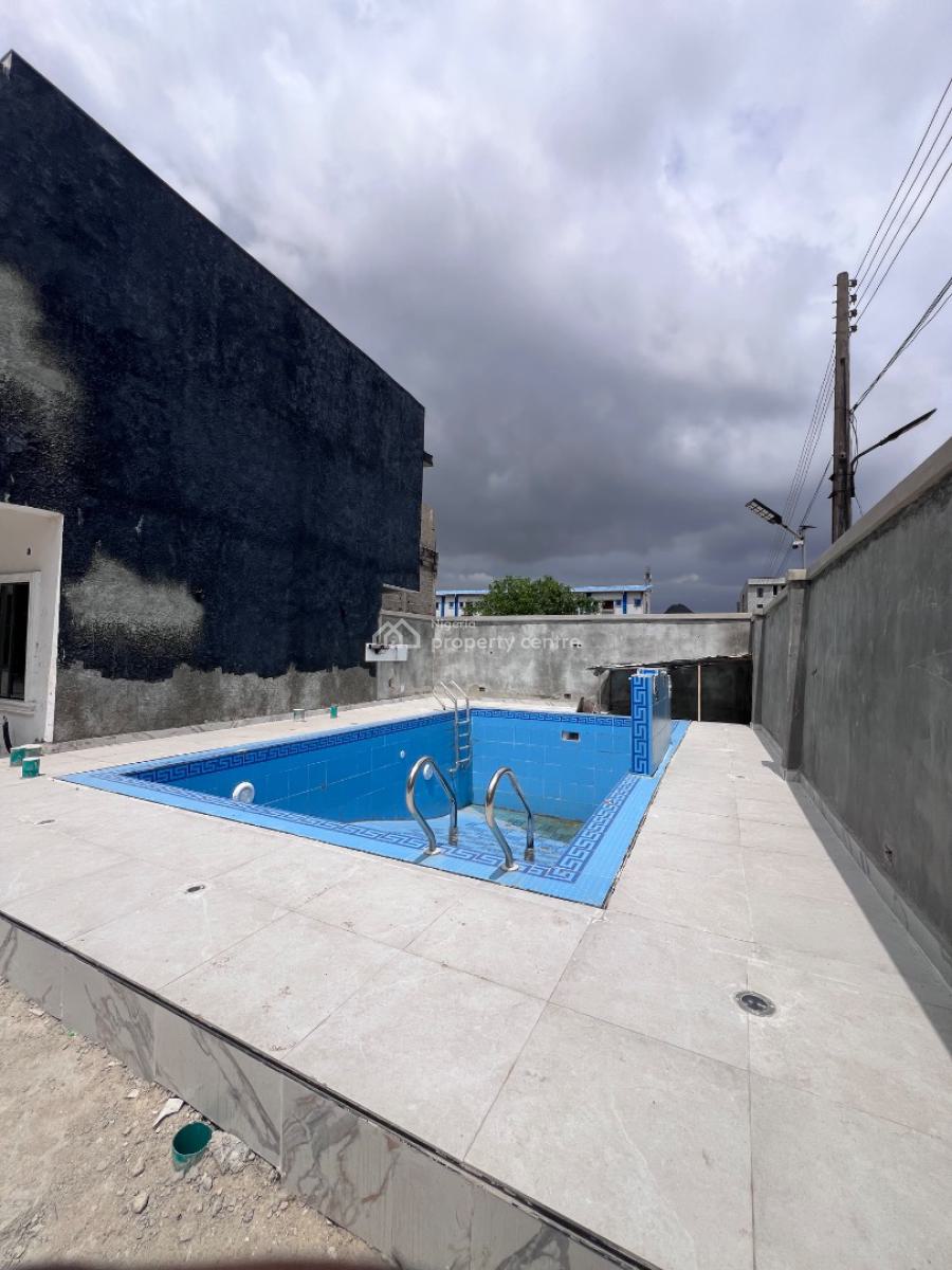 Brand New 2 Bedroom Duplex with Pool in a Secure, Code-access Estate, Near Orchid Roundabout, Orchid Road By Lekki 2nd Toll Gate, Lekki, Lagos, Terraced Duplex for Rent