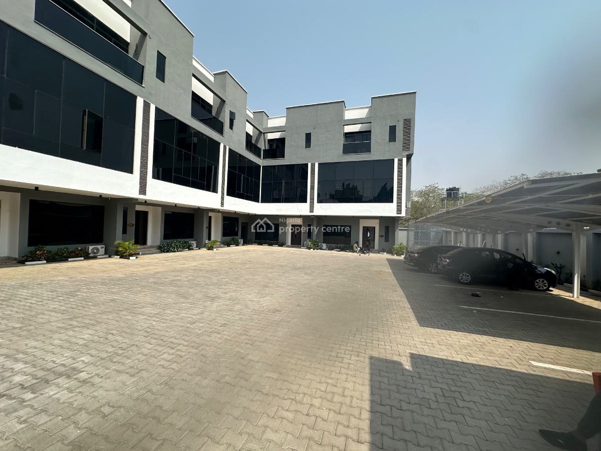 Smart Luxury 4 Bedroom Terrace Duplex with Bq, Wuse 2, Abuja, Terraced Duplex for Rent