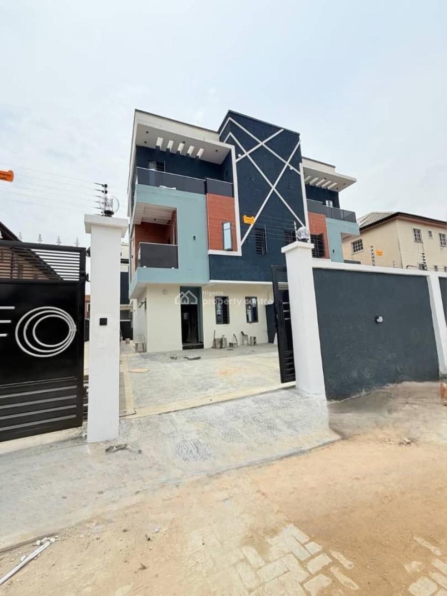 Beautifully Crafted 4 Bedroom Semi Detached Duplex + Bq in Gated Estat, Gbagada, Lagos, Semi-detached Duplex for Sale