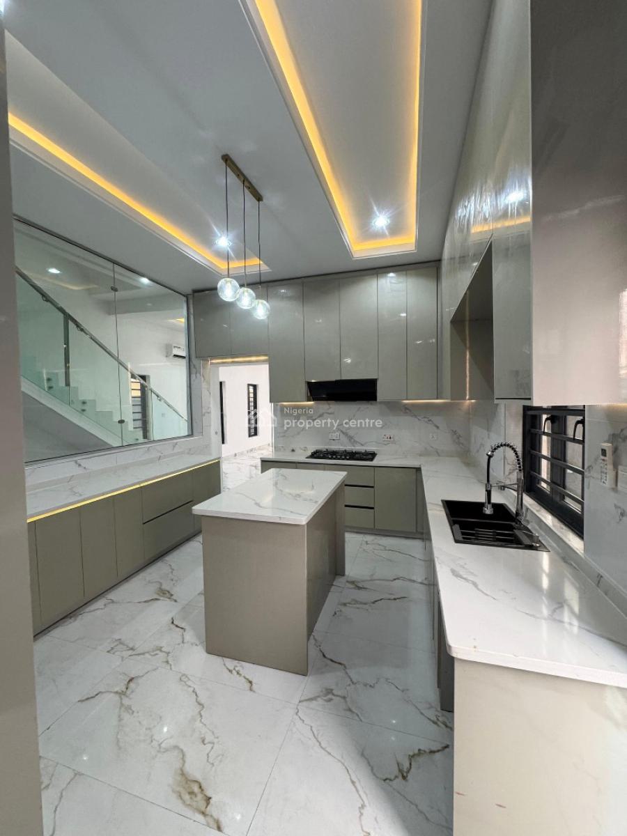 5 Bedroom Duplex with Masters Quarters, Bq and Pool, Chevron, Lekki, Lagos, Detached Duplex for Rent