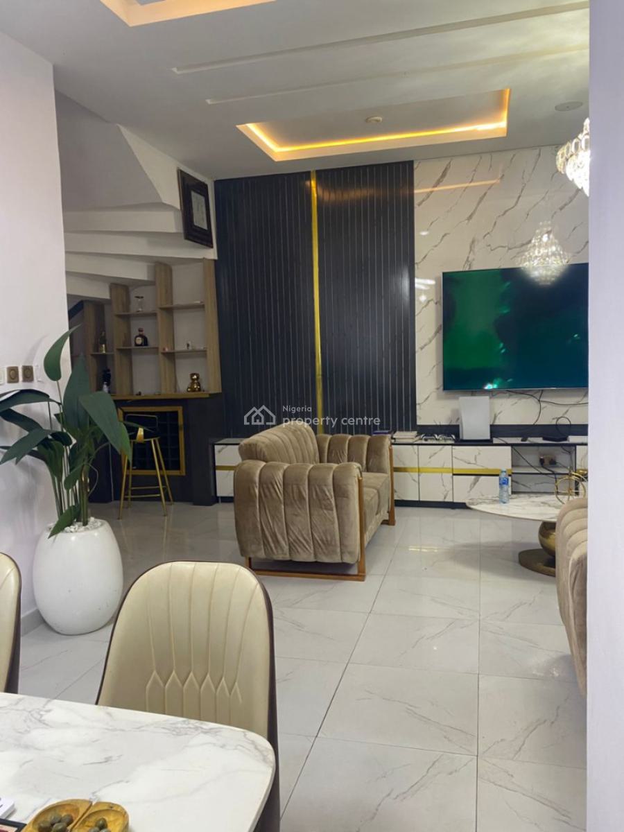 Tastefully Tasty 4-bedroom Semi-detached Duplex + Bq, Orchid Road, Lekki, Lagos, Semi-detached Duplex for Rent