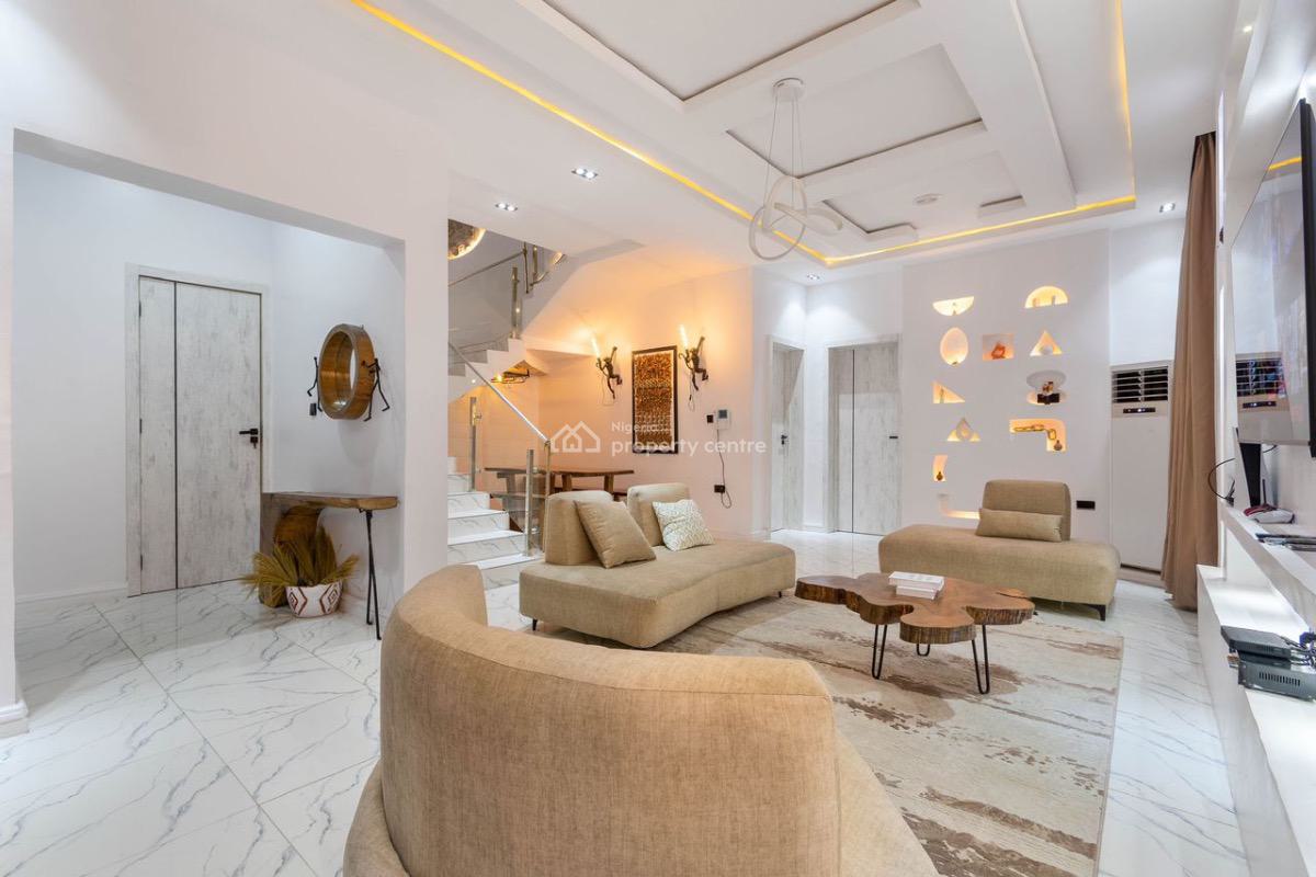 Luxury 4 Bedroom Apartment, Ikate, Lekki, Lagos, Flat / Apartment Short Let