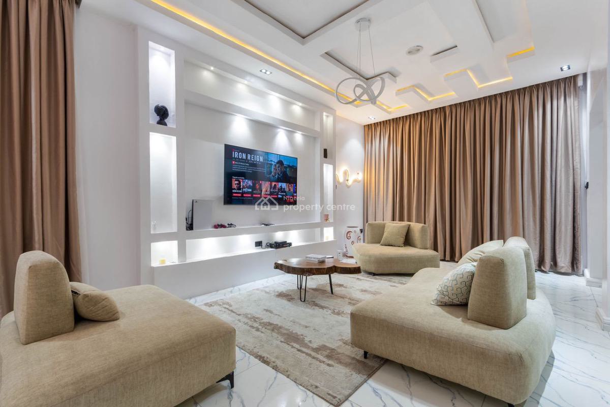 Luxury 4 Bedroom Apartment, Ikate, Lekki, Lagos, Flat / Apartment Short Let