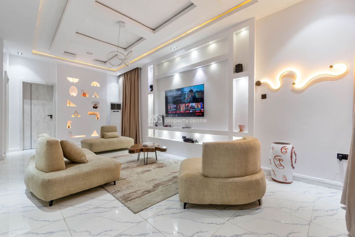 Luxury 4 Bedroom Apartment, Ikate, Lekki, Lagos, Flat / Apartment Short Let
