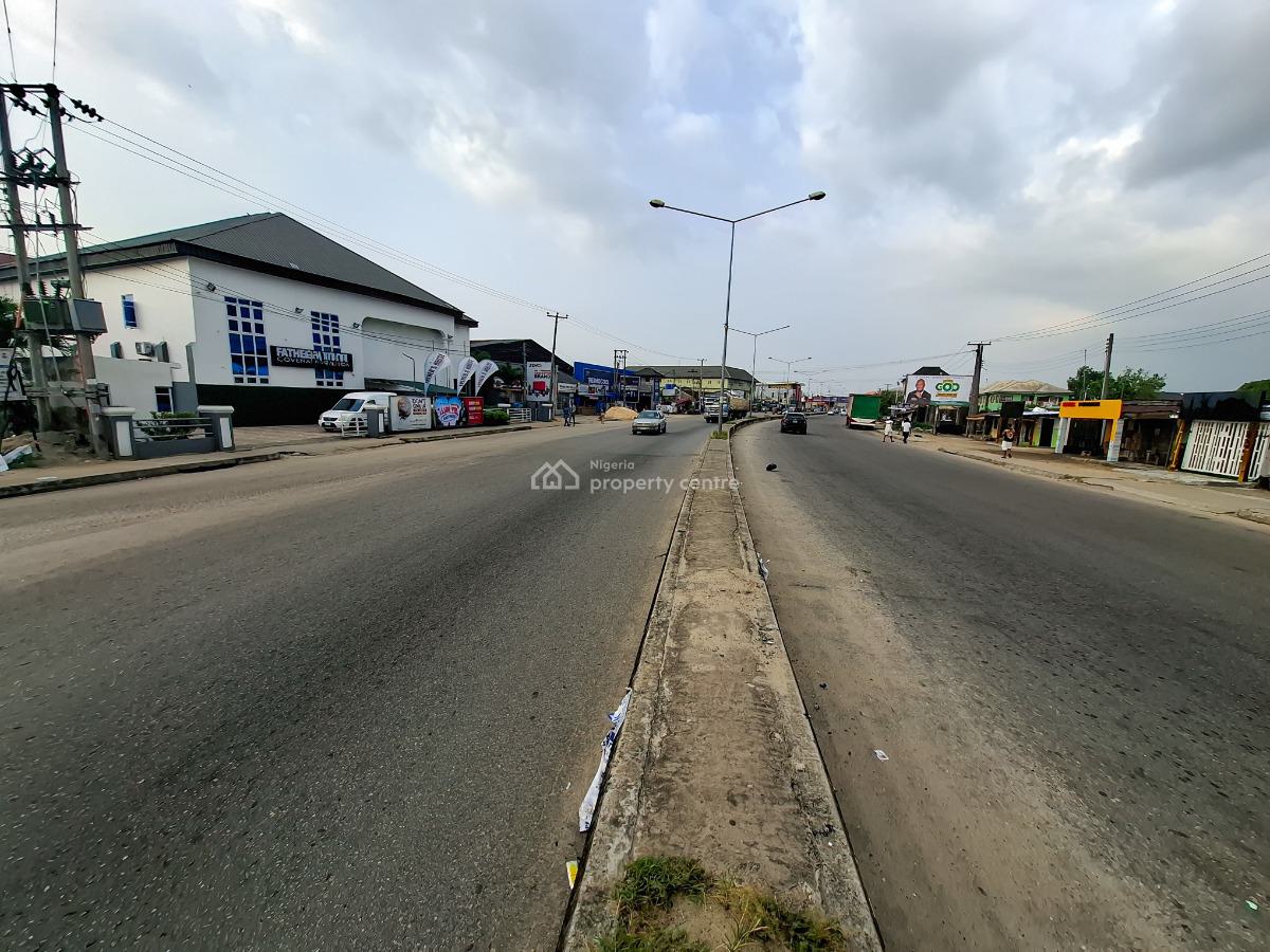 Commercial 2 & Half Plots of Land on a Busy Major Road, Ada George, Nta Road, Port Harcourt, Rivers, Commercial Land for Sale