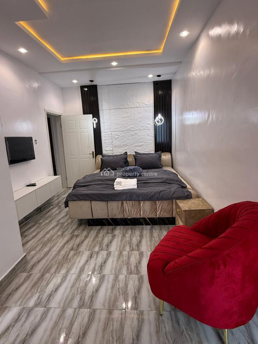 Luxury Beach View 3 Bedrooms with Ps5, Pool & Snooker, Ikate, Lekki, Lagos, Flat / Apartment Short Let