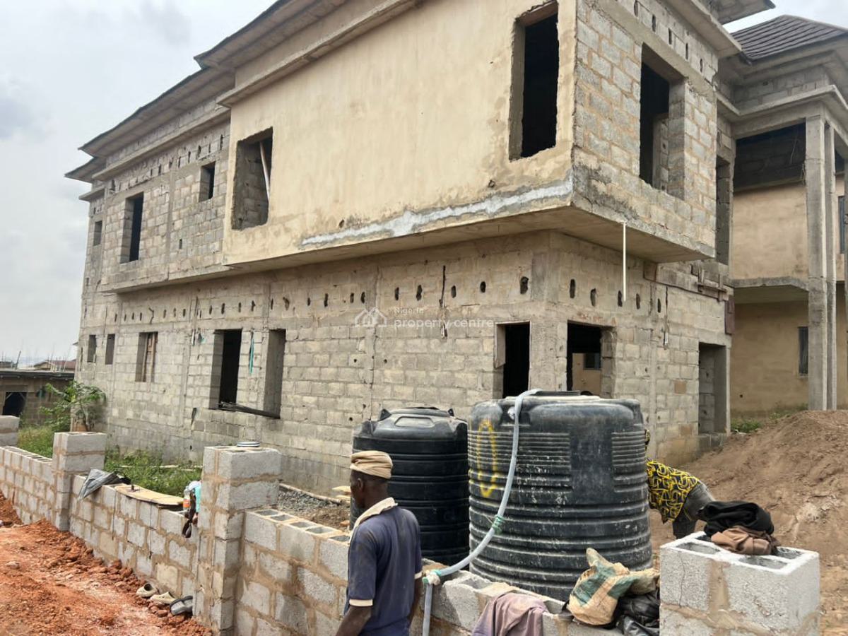 5-bedroom Duplex (on-going Construction), Location:tiger Mini Estate, Ojoo, Ibadan, Oyo, House for Sale
