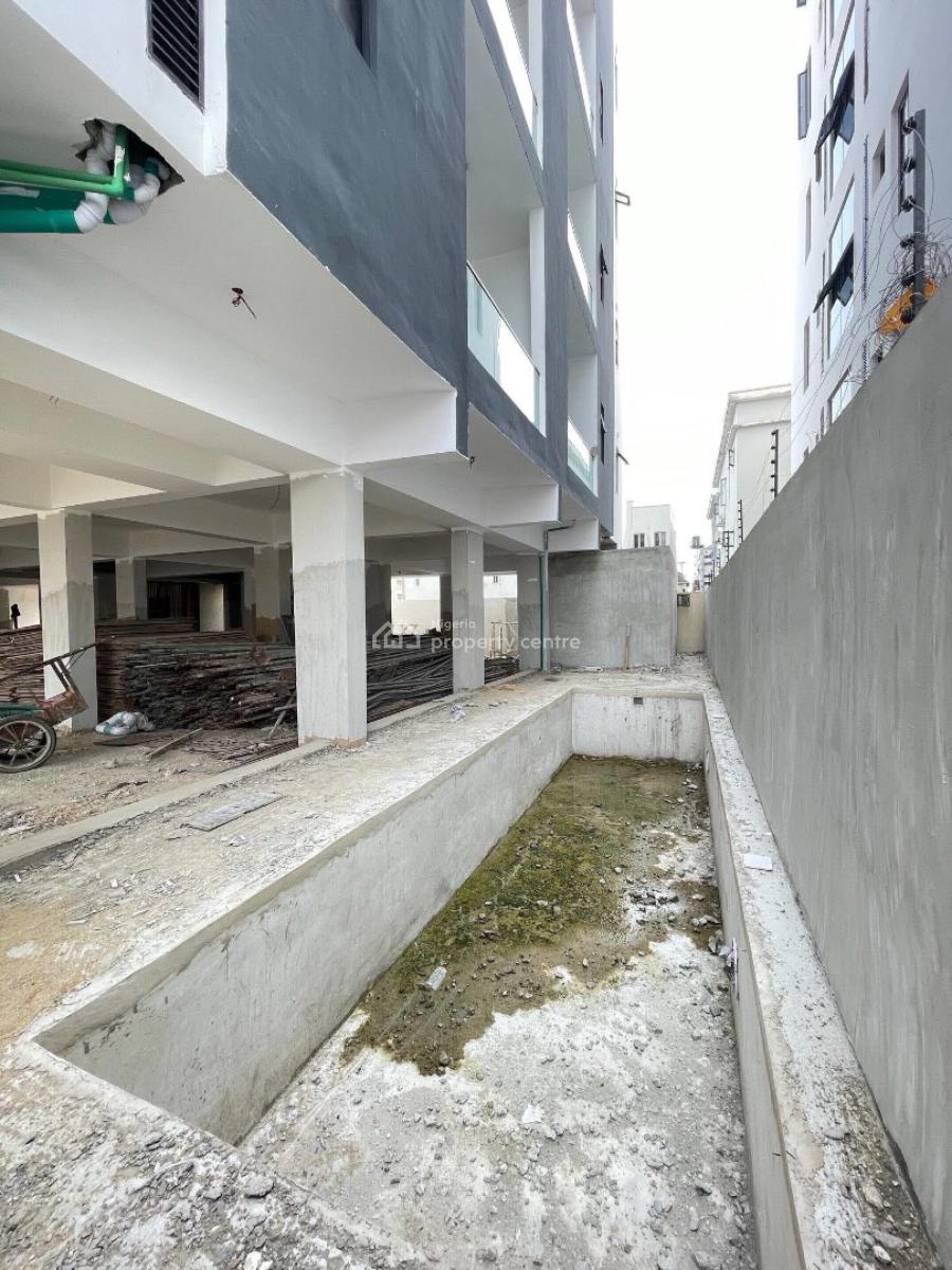 Fully Serviced 2 Bedroom Apartment with Pool, Gym & Elevator, Ikate, Lekki, Lagos, Flat / Apartment for Sale