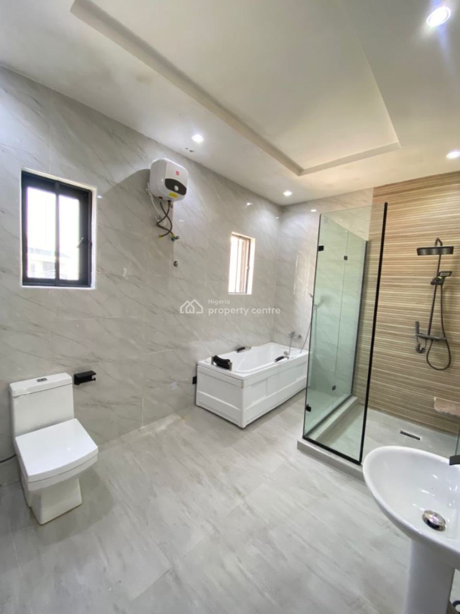 Neatly Built 4 Bedroom Terrace Duplex with Bq, Osapa London, Osapa, Lekki, Lagos, Terraced Duplex for Sale