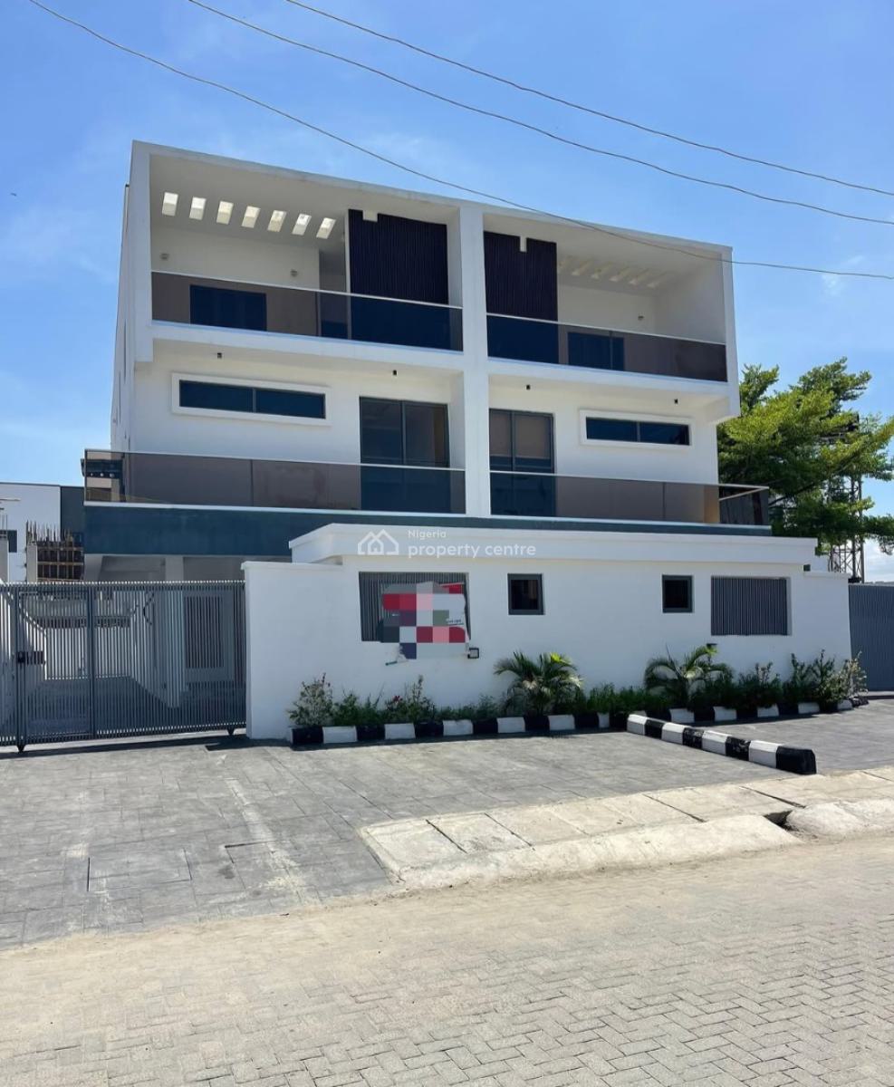 Brand New and Self-serviced and Self-compound 5 Bedroom En-suite Semi-, Lekki Phase 1, Lekki, Lagos, Semi-detached Duplex for Rent