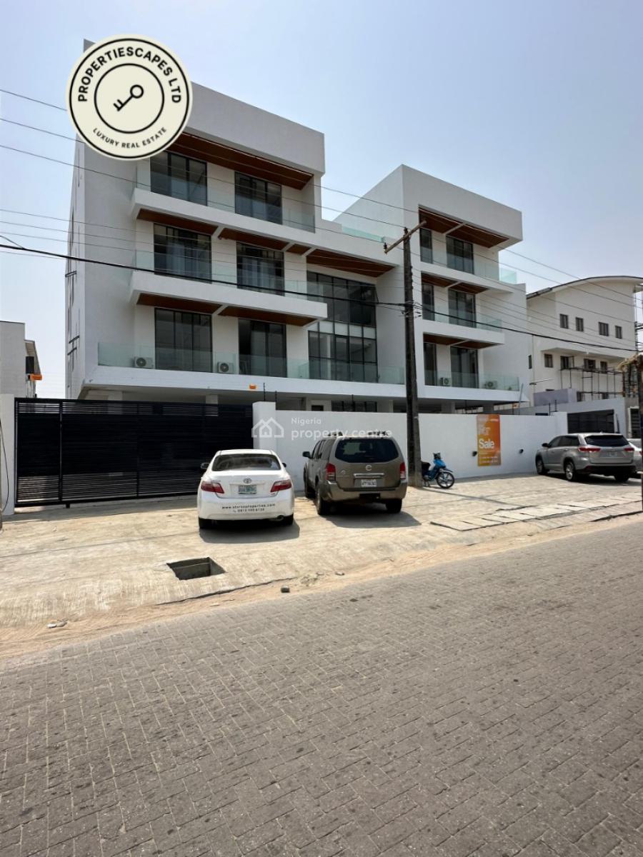 Spacious 2 Bedroom Apartment with and Elevator and Swimming Pool, Lekki Phase 1, Lekki, Lagos, Flat / Apartment for Sale