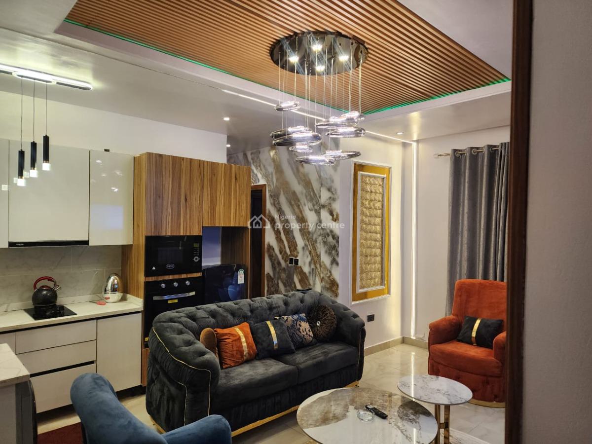 Furnished 1bed with Pool Suitable for Airbnb, Lekki Phase 1, Lekki, Lagos, Mini Flat (room and Parlour) for Sale