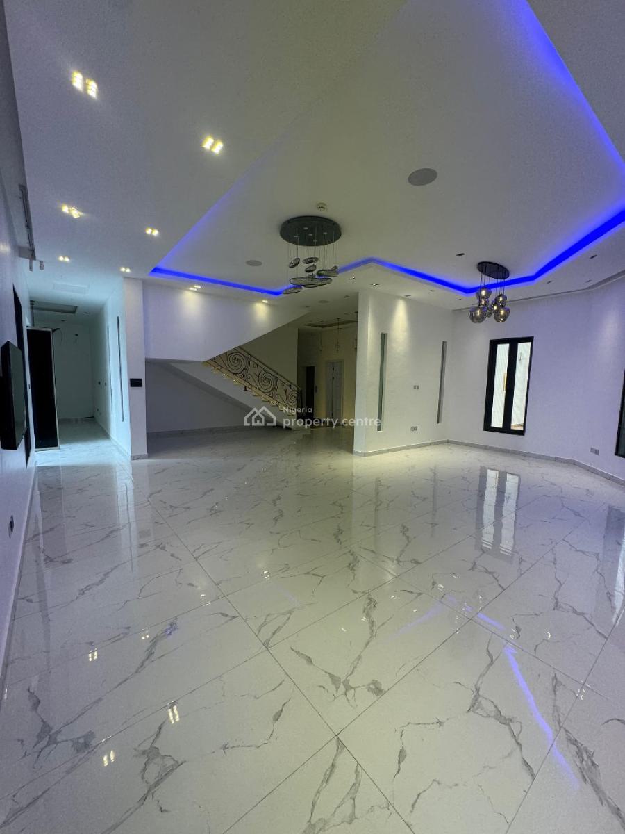 Beautiful 5 Bedroom Detached Duplex with L-shaped Pool, Rooftop and Pr, Osapa, Lekki, Lagos, Detached Duplex for Sale