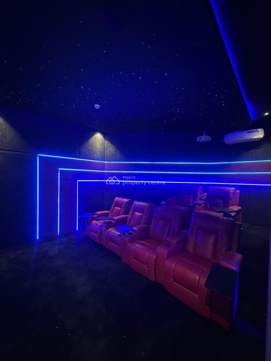 Beautiful 5 Bedroom Detached Duplex with L-shaped Pool, Rooftop and Pr, Osapa, Lekki, Lagos, Detached Duplex for Sale