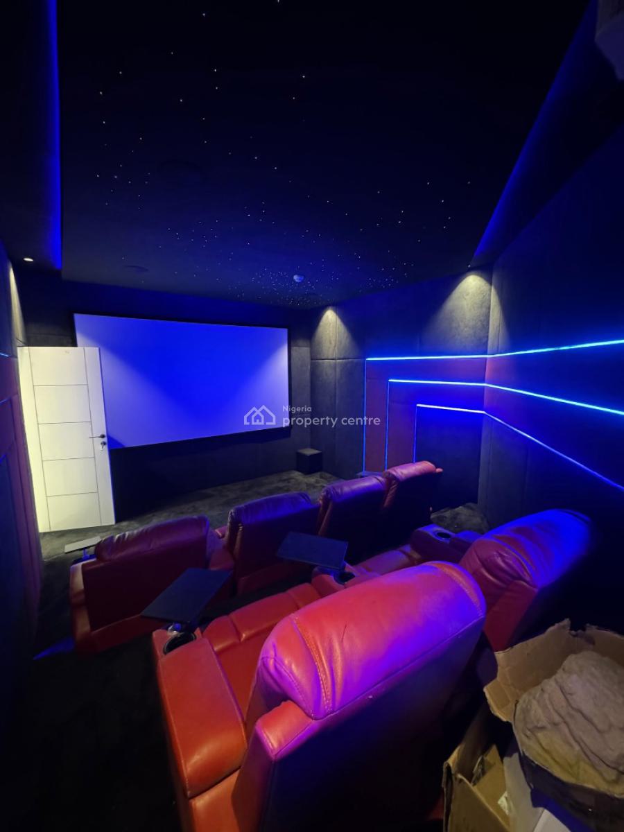 Beautiful 5 Bedroom Detached Duplex with L-shaped Pool, Rooftop and Pr, Osapa, Lekki, Lagos, Detached Duplex for Sale