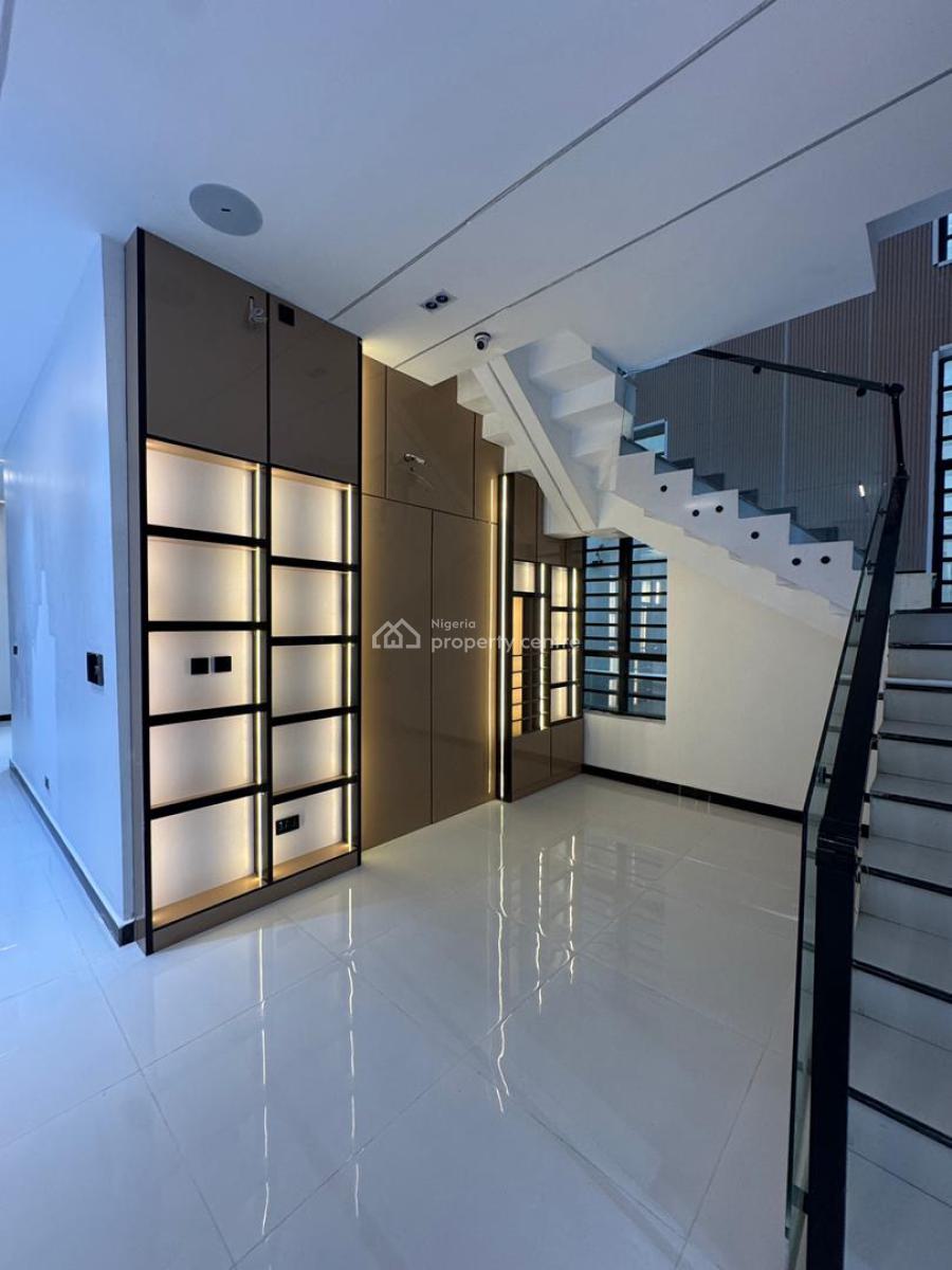 Exquisitely Detailed 5 Bedroom Duplex with Gym, Cinema, Kitchenette an, Chevron Toll Gate, Lekki, Lagos, Detached Duplex for Sale