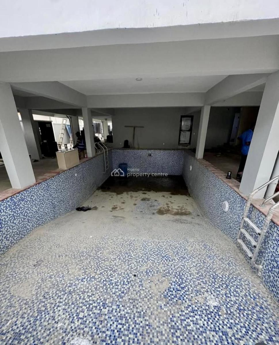 Exquisitely Detailed 2-bedroom Apartment with Bq, Pool & Elevator, Lekki Phase 1, Lekki, Lagos, Flat / Apartment for Rent