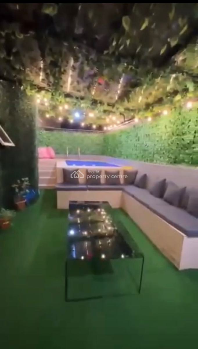 Luxury Furniture 3bedroom En-suite Flat + Swimming Pool + Tarred Road, Brains and Hammer City, Life Camp, Abuja, Block of Flats for Sale