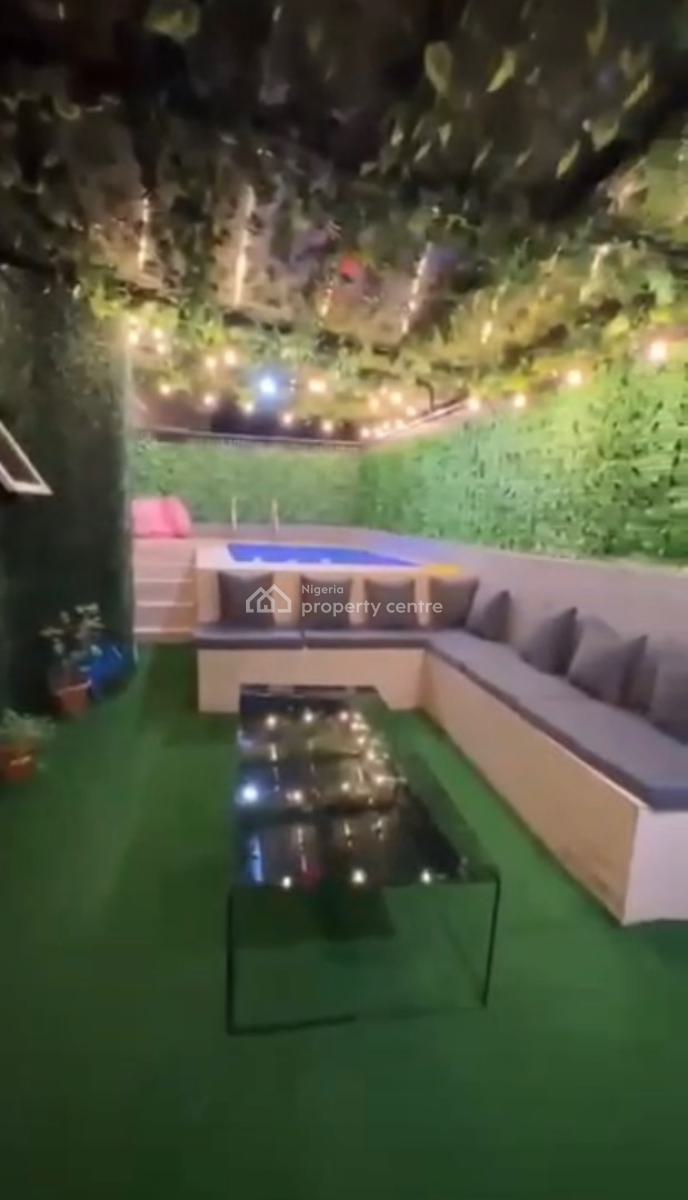 Luxury Furniture 3bedroom En-suite Flat + Swimming Pool + Tarred Road, Brains and Hammer City, Life Camp, Abuja, Block of Flats for Sale