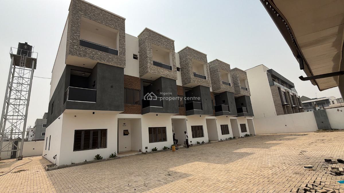 Now Listing a Distressed 5 Units of Newly Built 4-bedroom Duplex with, Jahi, Jahi, Abuja, Terraced Duplex for Sale
