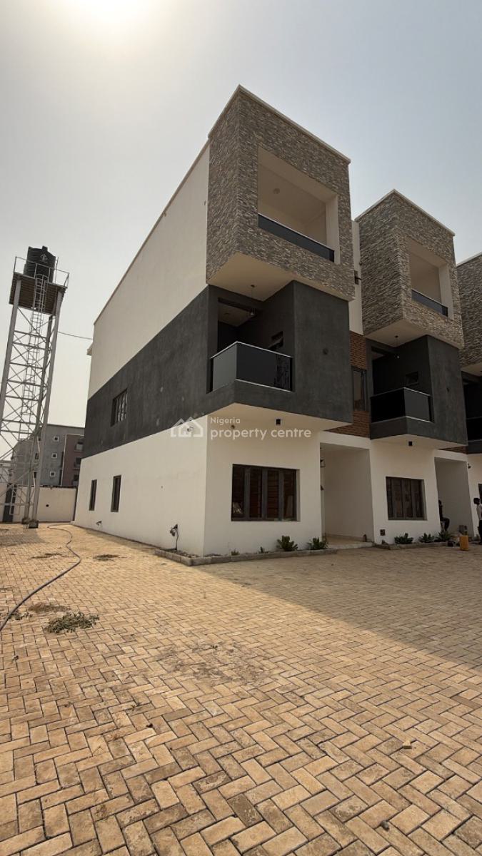 Now Listing a Distressed 5 Units of Newly Built 4-bedroom Duplex with, Jahi, Jahi, Abuja, Terraced Duplex for Sale
