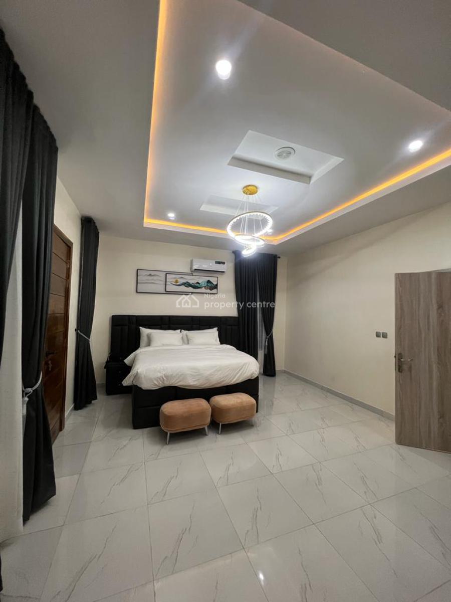 Fully Furnished 4 Bedrooms Terrace Serviced Duplex House, Ikota Villa, Lekki, Lagos, Terraced Duplex for Rent