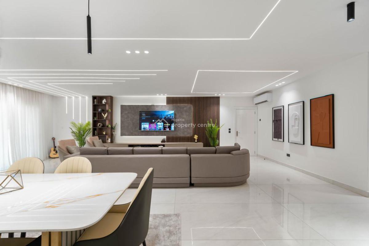 Luxury 3 Bedroom Service Apartment with Bq in a Service Estate, Banana Island, Ikoyi, Lagos, Flat / Apartment for Sale