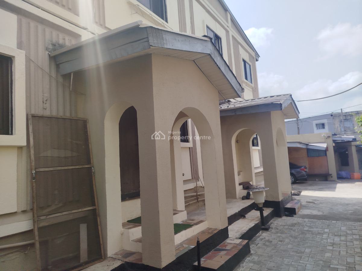 Corner Piece 2 Units of 4 Bedroom Semi Detached House with 3 Rooms Bq, Dolphin Estate, Ikoyi, Lagos, Semi-detached Duplex for Sale