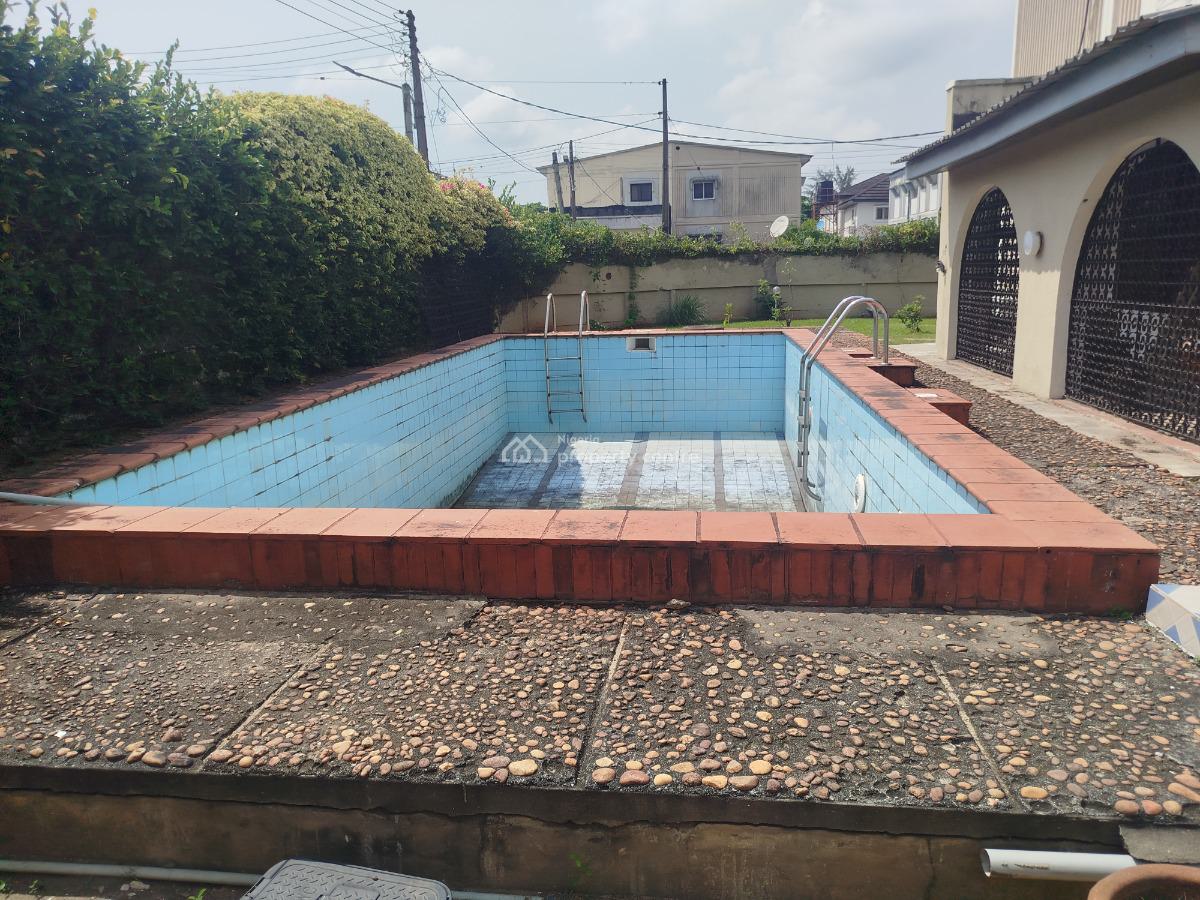 Corner Piece 2 Units of 4 Bedroom Semi Detached House with 3 Rooms Bq, Dolphin Estate, Ikoyi, Lagos, Semi-detached Duplex for Sale