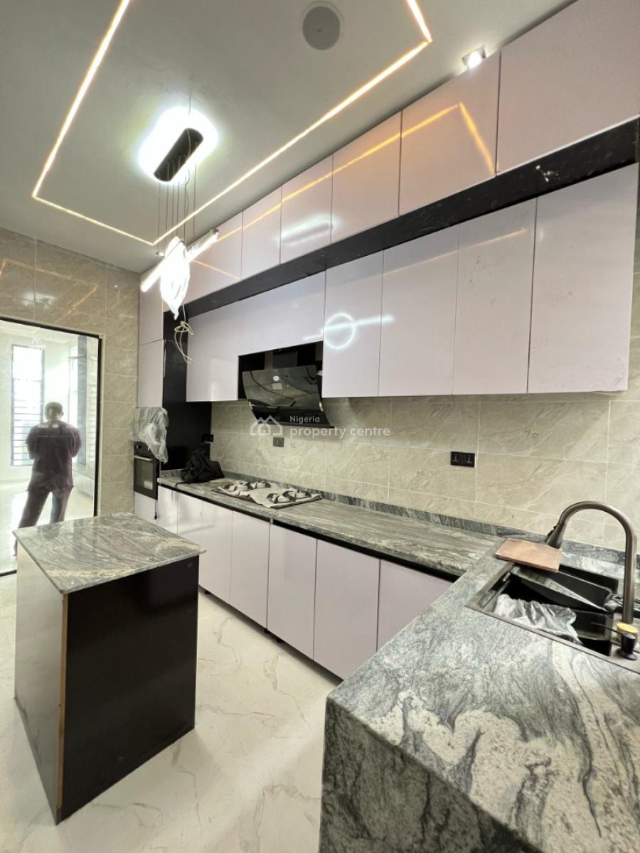 Self Compound 4 Bedroom Terrace Duplex with Bq, Ikota, Lekki, Lagos, Terraced Duplex for Sale