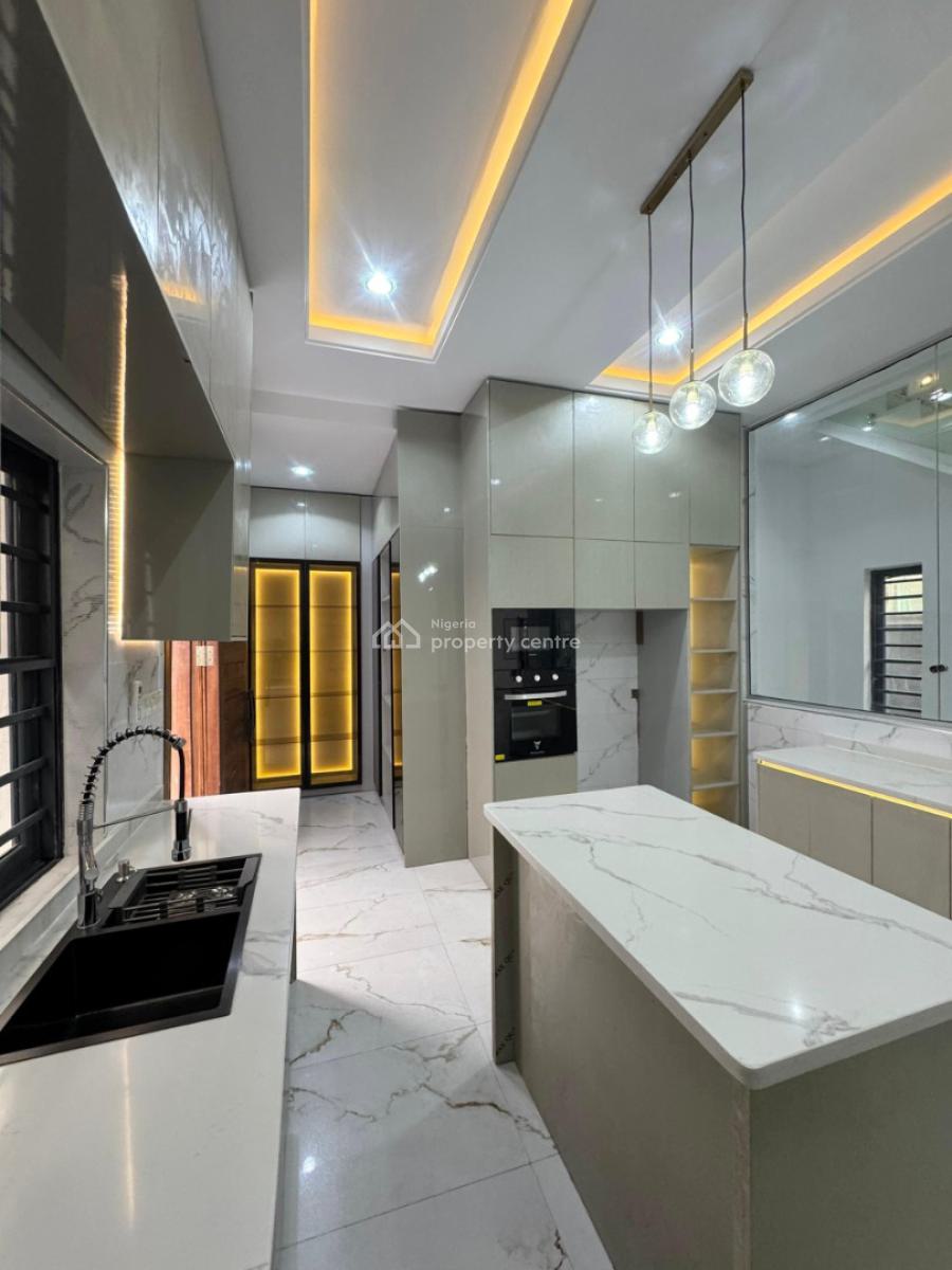 5 Bdr 2 Story Duplex + Masters Quarters, Bq, Pool, Agungi/chevron Axis, Agungi, Lekki, Lagos, Detached Duplex for Rent