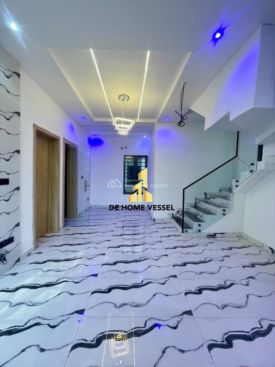 Decently Built 4 Bed Detached Luxury Home with Bq, Ajah, Lekki, Lagos, Semi-detached Duplex for Sale