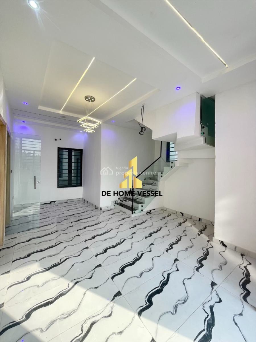 Decently Built 4 Bed Detached Luxury Home with Bq, Ajah, Lekki, Lagos, Semi-detached Duplex for Sale