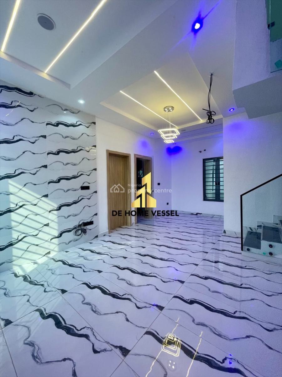 Decently Built 4 Bed Detached Luxury Home with Bq, Ajah, Lekki, Lagos, Semi-detached Duplex for Sale