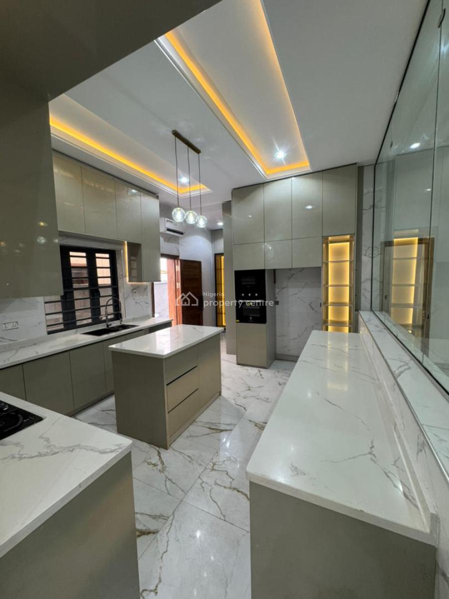 Luxury 5 Bedroom Fully Detached House with Acs, Agungi, Lekki, Lagos, Detached Duplex for Rent