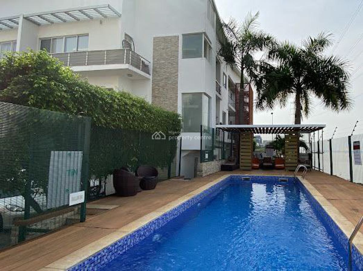 3-bedroom Flat with Bq on The First Floor in a Waterfront Property, Banana Island, Ikoyi, Lagos, Flat / Apartment for Rent