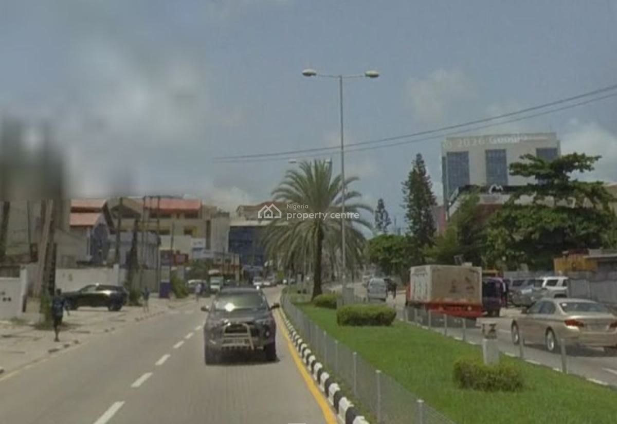 Cornerpiece Land Measuring 2,600sqm, Directly Facing Ajose Adeogun Street, Victoria Island (vi), Lagos, Commercial Land for Sale