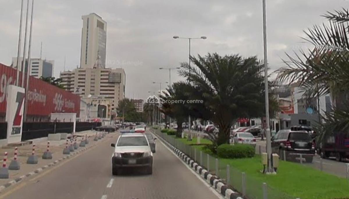 Cornerpiece Land Measuring 2,600sqm, Directly Facing Ajose Adeogun Street, Victoria Island (vi), Lagos, Commercial Land for Sale
