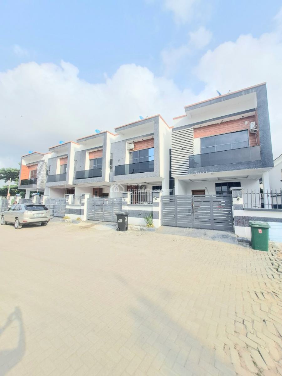Well Built 4 Bedroom Terrace Duplex in a Gated Estate, General Paint By Lbs, Ajah, Lagos, Terraced Duplex for Rent