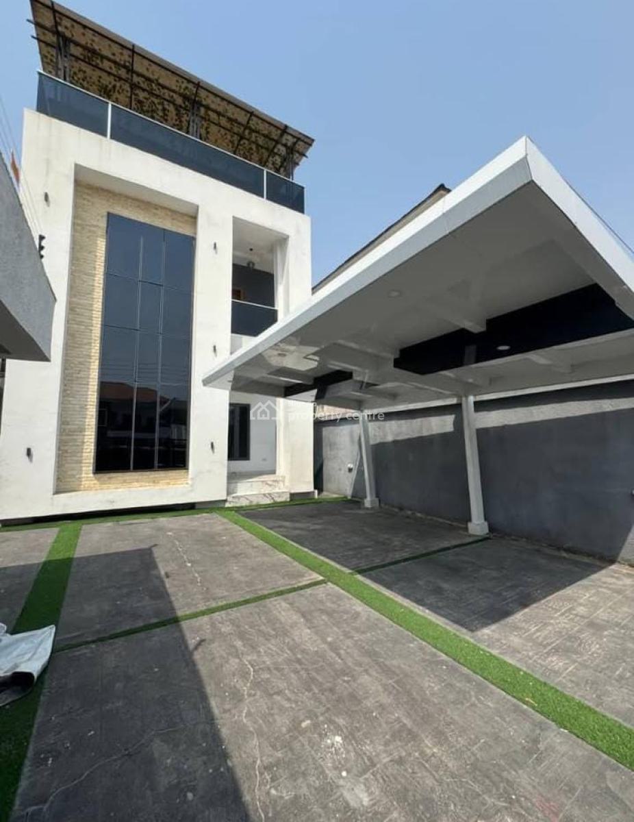 Brand New 4 Bedroom Fully Detached Duplex with Bq, Osapa, Lekki, Lagos, Detached Duplex for Rent