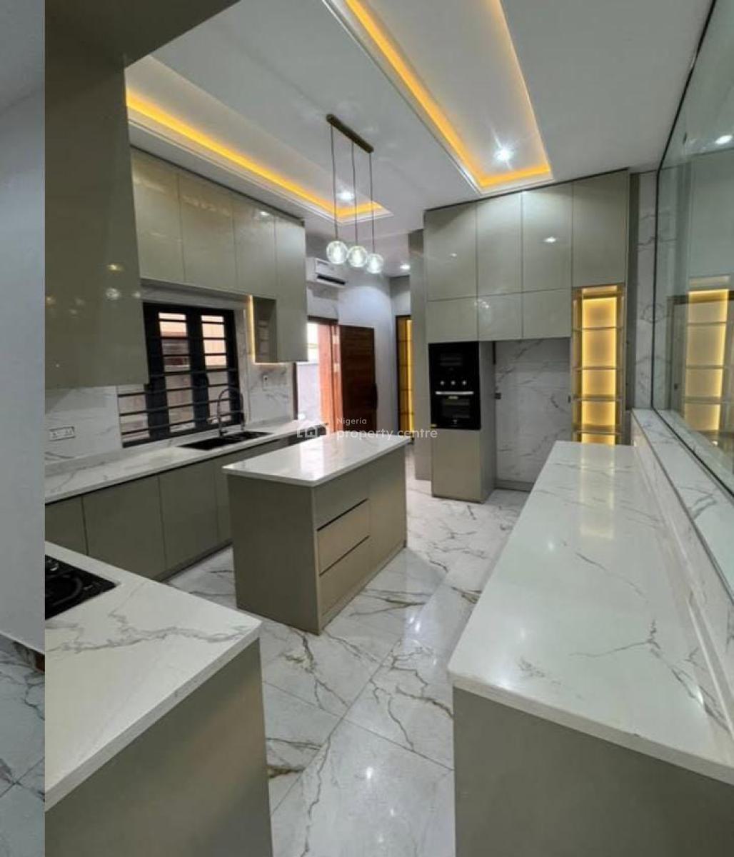 Brand New 4 Bedroom Fully Detached Duplex with Bq, Osapa, Lekki, Lagos, Detached Duplex for Rent