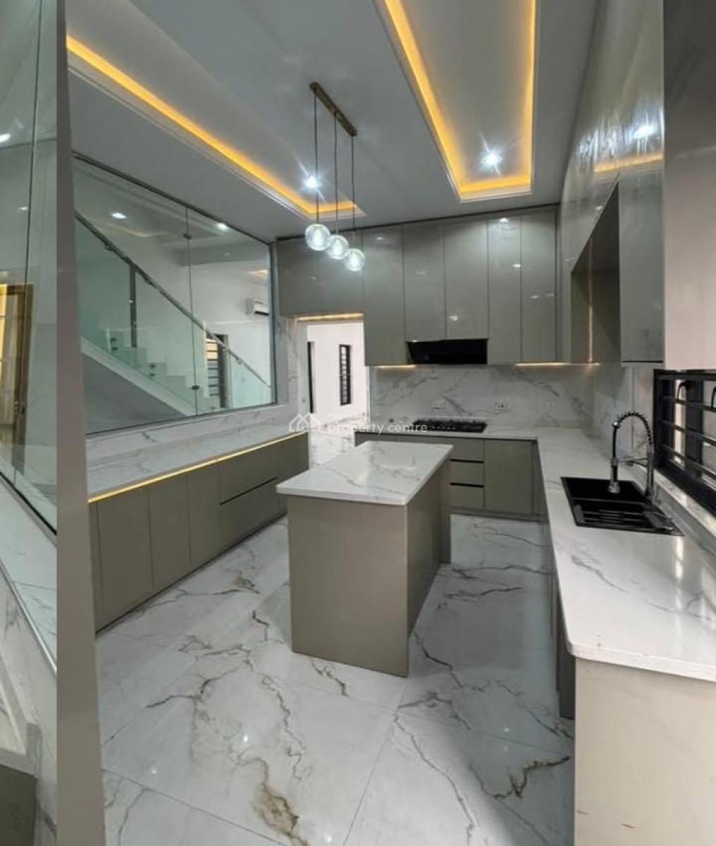 Brand New 4 Bedroom Fully Detached Duplex with Bq, Osapa, Lekki, Lagos, Detached Duplex for Rent