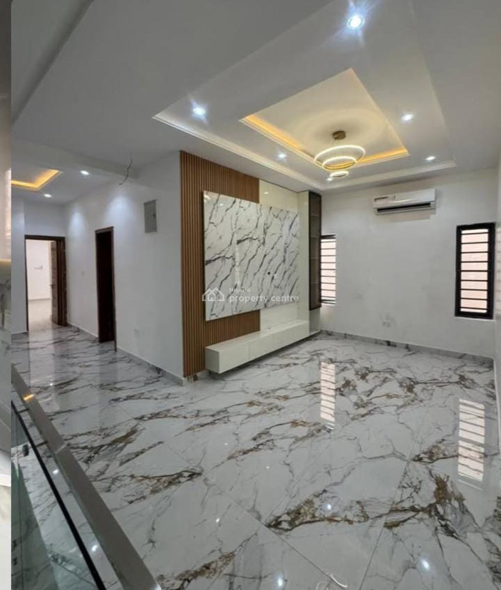 Brand New 4 Bedroom Fully Detached Duplex with Bq, Osapa, Lekki, Lagos, Detached Duplex for Rent