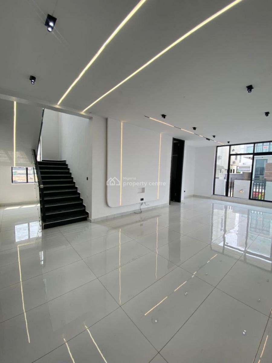 Impeccable 5 Fully Detached Duplex with Bq in a Secure Estate, Chevron, Lekki, Lagos, Detached Duplex for Sale