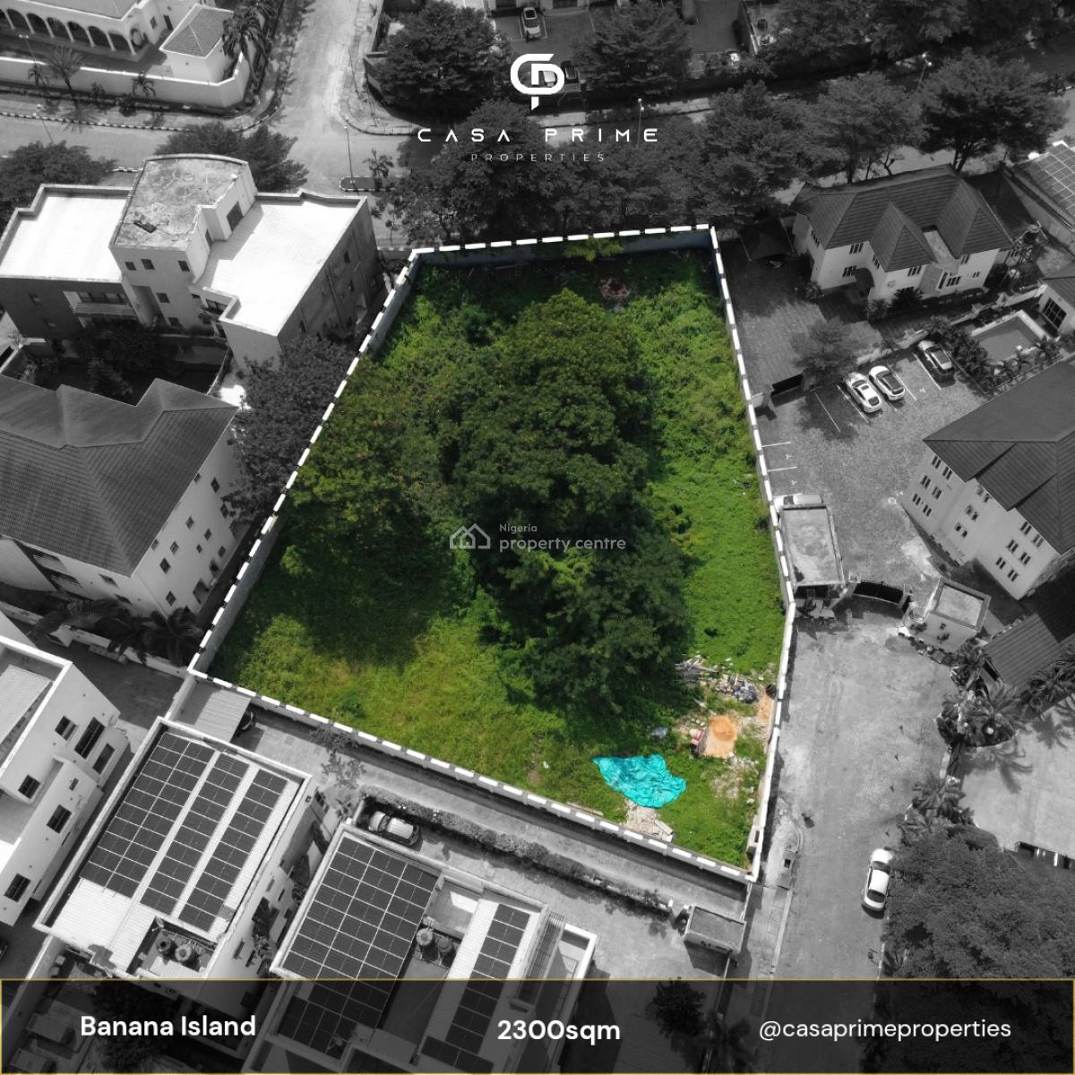 Land Measuring 2,527 Sqm for Residential Purpose, Banana Island, Ikoyi, Lagos, Land for Sale