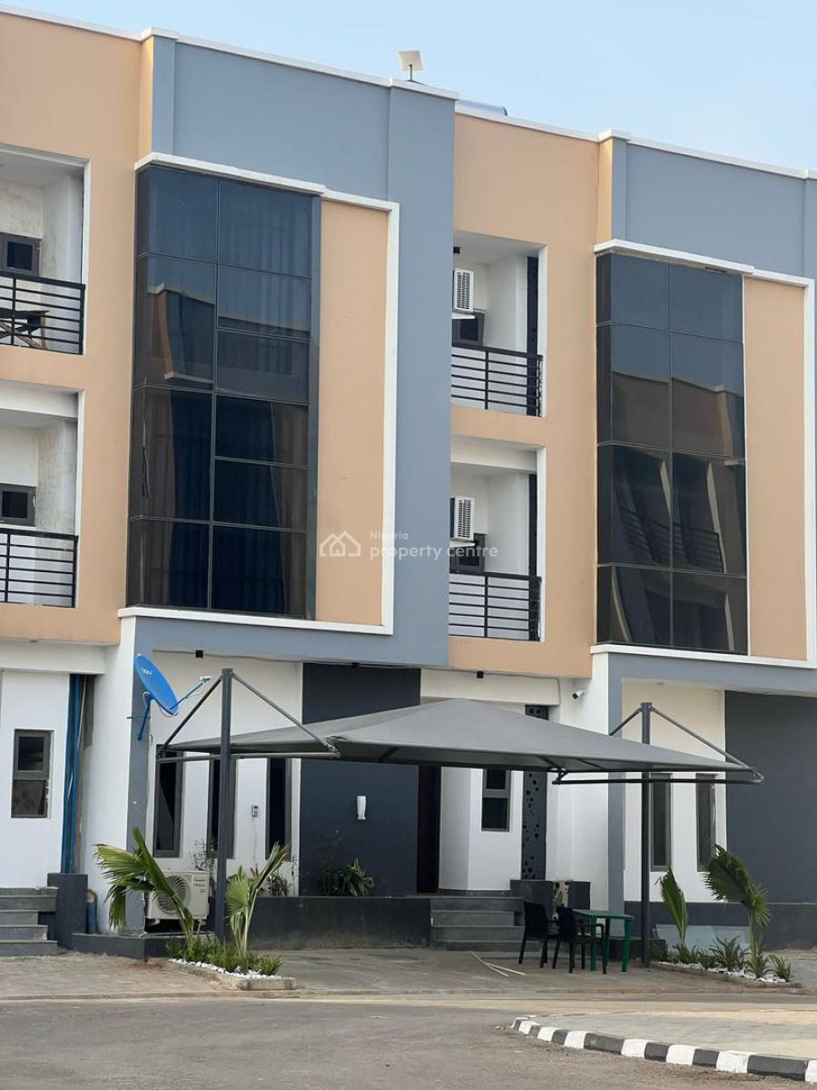 4 Bedroom Terrace Duplex and 1 Bedroom Bq and Self Contain Bq, Katampe Extension, Katampe, Abuja, Terraced Duplex for Sale