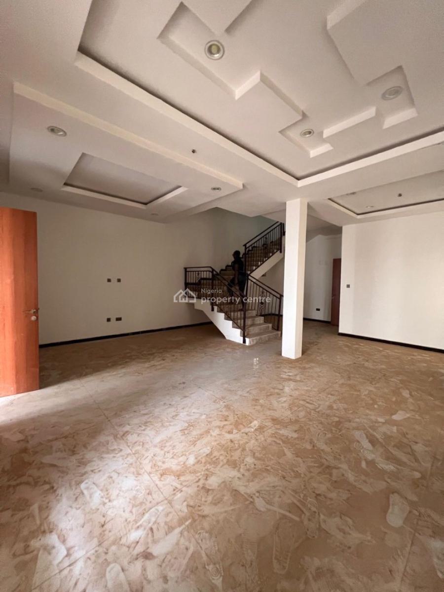 5 Bedrooms Terrace Duplex with Bq, Kado, Abuja, Terraced Duplex for Rent