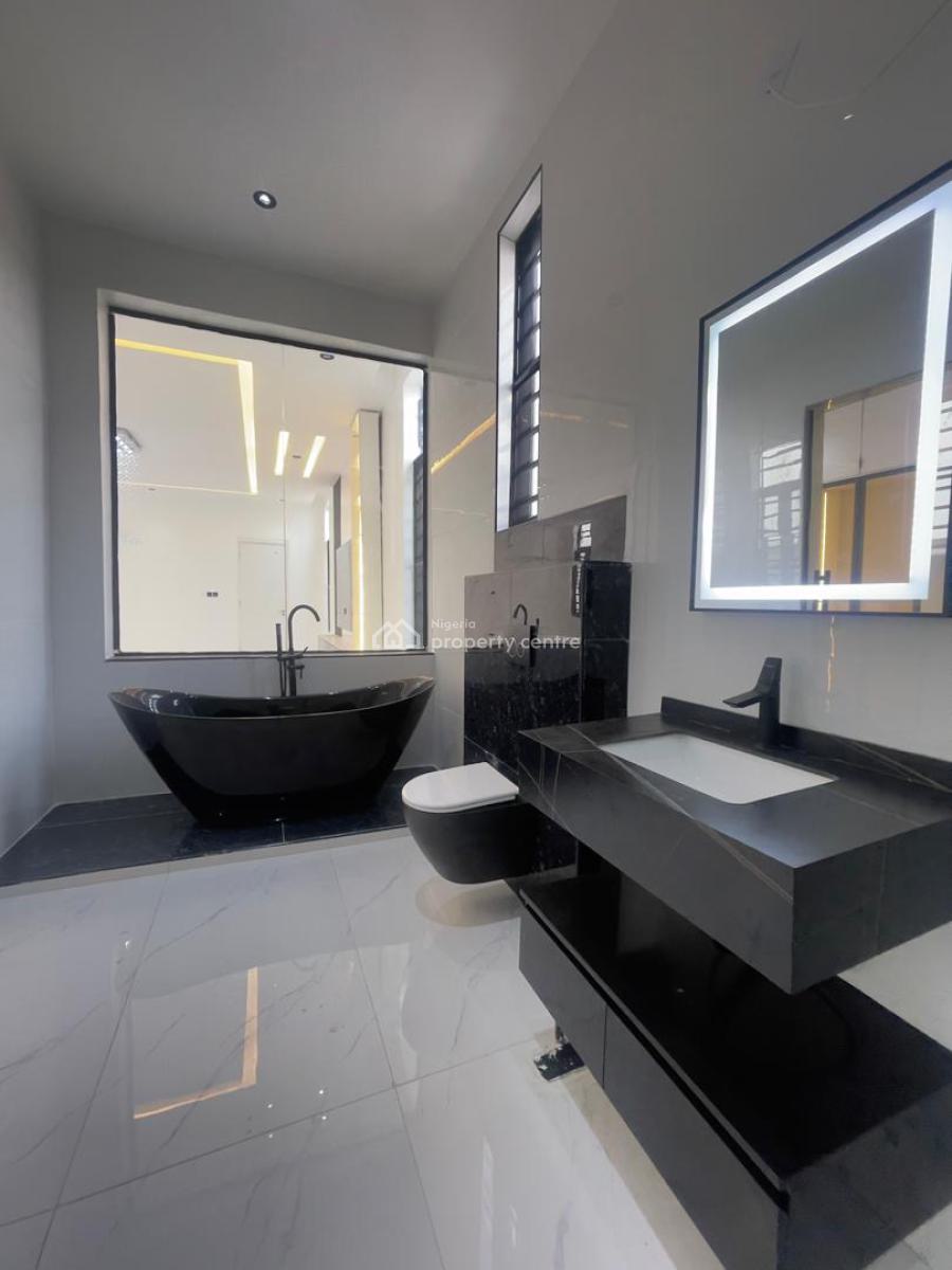 Luxury 5 Bedroom Fully Detached Duplex with Bq,pool in a Secure Estate, Chevron, Lekki, Lagos, Detached Duplex for Sale